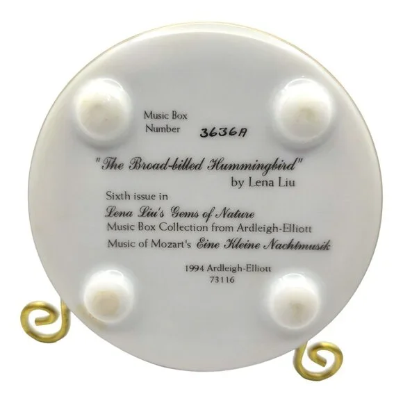 Broad-Billed Hummingbird Music Box Lena Liu Ardleigh-Elliott Eine Kleine Nachtmu - Picture 3 of 13